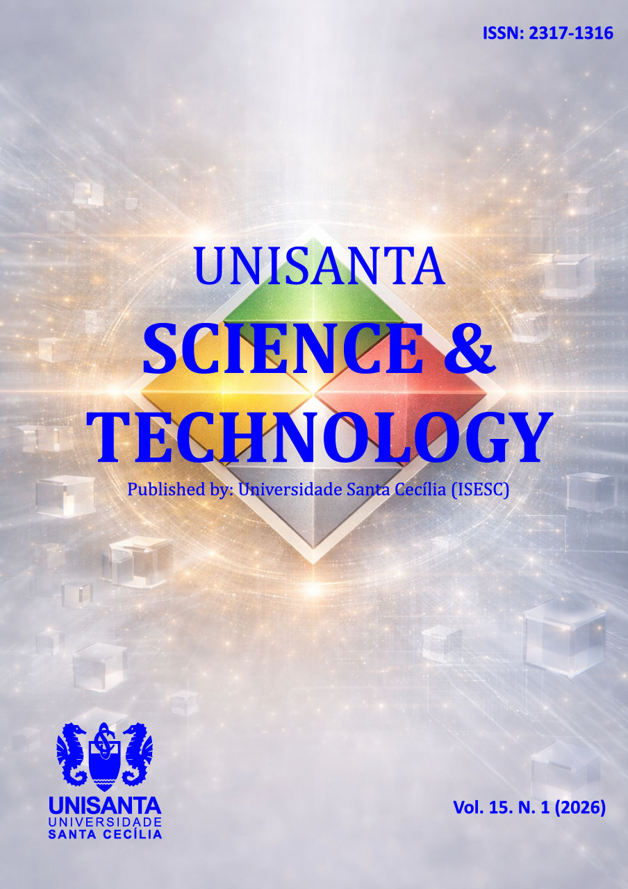 A figura da capa simboliza a estrutura da lógica paraconsistente, na qual múltiplos estados de informação coexistem de forma não excludente, representados pelos quatro campos cromáticos interligados, enquanto os elementos geométricos e o campo luminoso ao redor remetem ao tratamento simultâneo de contradições, incertezas e evidências parciais em sistemas complexos de análise e decisão. O Grupo de Lógica Paraconsistente Aplicada da Unisanta dedica-se ao estudo desta ferramenta (https://engenharia.unisanta.br/computacao/grupo-de-logica-paraconsistente-aplicada/)